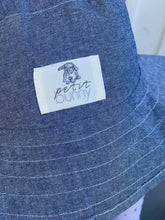 Load image into Gallery viewer, Sun Hat - Denim cotton
